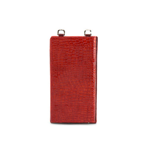 Phone Wallet Crossbody - Red